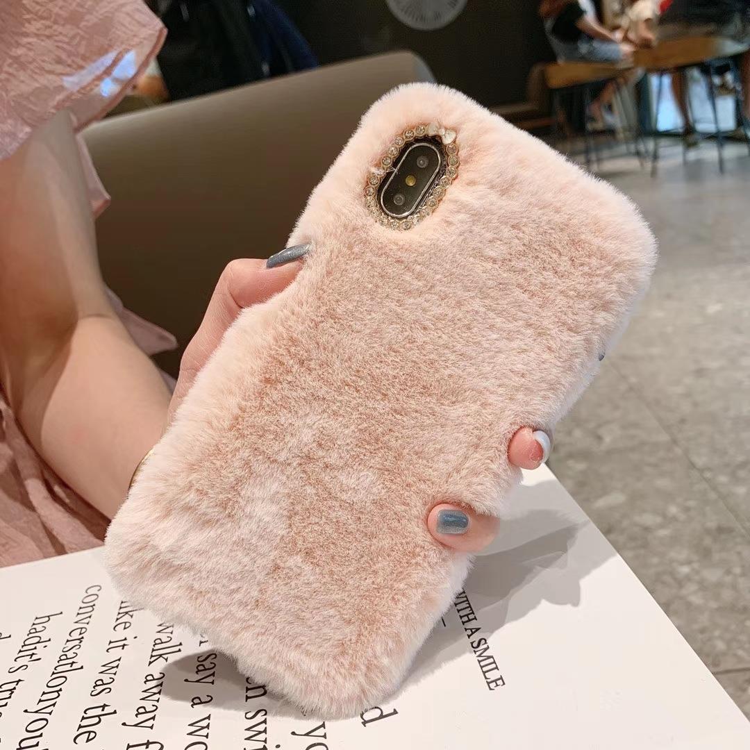 Rabbit Hair Protective Cover Mobile Phone Case Rabbit Hair Protective Cover Mobile Phone Case